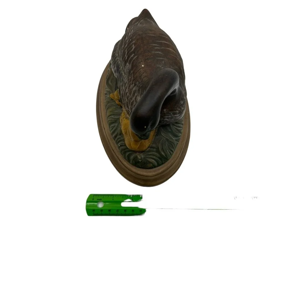 Unbranded Canada Goose Figurine Small‎ Brown Good Vintage Rustic Bird Decor